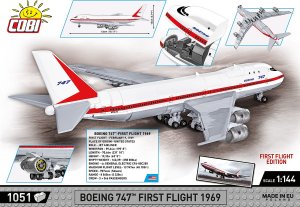 Cobi Klocki Boeing 747 First Flight 1969 1