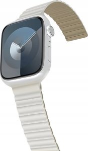 Araree Araree strap Silicone Link Apple Watch 42/44/45/49mm white-green/warm white-khaki AR70-01907C 1