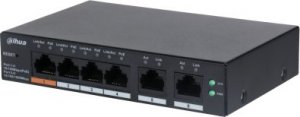 Switch Dahua Technology DAHUA Switch||CS4006-4ET-60|Type L2|Desktop/pedestal|PoE ports 4|CS4006-4ET-60 3