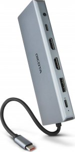 Stacja/replikator Dicota USB-C (D32065) 3