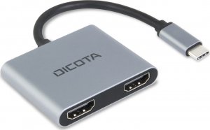 Stacja/replikator Dicota Stacja dokujšca USB-C Portable 4-in-1 D ock 4K 2xHDMI 100W PD 1