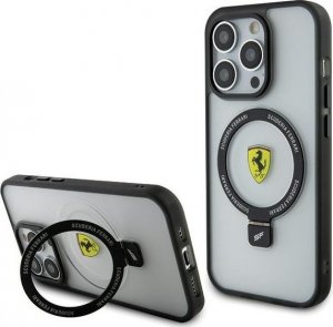 Ferrari Ferrari FEHMP15XUSCAH iPhone 15 Pro Max 6.7" transparent hardcase Ring Stand 2023 Collection MagSafe 1