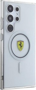 Ferrari Ferrari FEHMS24LU3CLK S24 Ultra S928 black/black hardcase IML Transp Inner Circle Line MagSafe 4