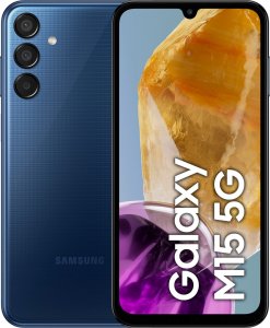 Smartfon Samsung Galaxy M15 5G 4/128GB Granatowy  (SM-M156BDBUEUE) 1