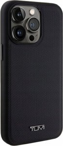 Tumi TUHMP15XRBAK iPhone 15 Pro Max 6.7" black/black hardcase Leather Balistic Pattern MagSafe 2