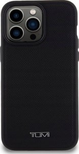 Tumi TUHMP15XRBAK iPhone 15 Pro Max 6.7" black/black hardcase Leather Balistic Pattern MagSafe 4