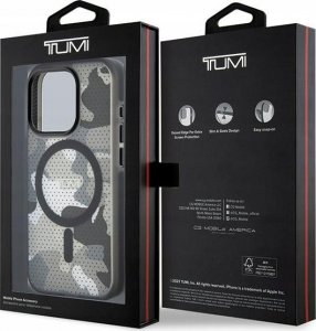 Tumi TUHMP15XTCAMK iPhone 15 Pro Max 6.7" black/black hardcase Frosted Camo Print MagSafe 8