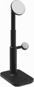Ładowarka Zagg International Mophie Extendable Stand MagSafe 3w1 - stojąca ładowarka bezprzewodowa do trzech urządzeń z regulowaną wysokością, kompatybilna z MagSafe 1