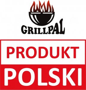 Grillpal Ruszt 80 cm INOX Podwieszany Z Łańcuchem Do Grilla Trójnożnego 11