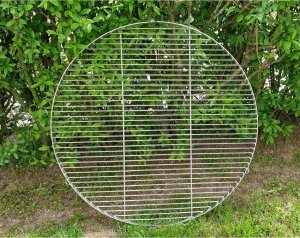 Grillpal Ruszt 80 cm INOX Podwieszany Z Łańcuchem Do Grilla Trójnożnego 3