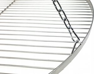 Grillpal Ruszt 80 cm INOX Podwieszany Z Łańcuchem Do Grilla Trójnożnego 5