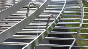 Grillpal Ruszt 80 cm INOX Podwieszany Z Łańcuchem Do Grilla Trójnożnego 6
