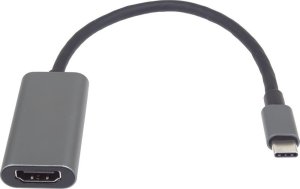 Adapter USB PremiumCord USB-C - HDMI Srebrny  (ku31hdmi16) 2
