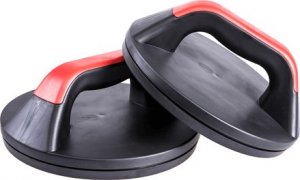 Pure2Improve Pure2Improve | Handles for push-ups | Push-up Pro Set | Black/Red 2