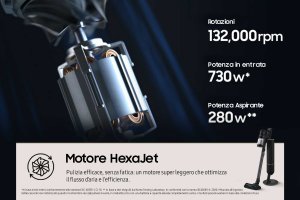 Odkurzacz pionowy Samsung Bespoke Jet AI VS28C9784QK/WA 12