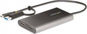 Adapter USB StarTech Adap StarTech USB-C to Dual HDMI 4K 60Hz 100W PD 1