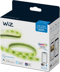 Taśma LED WiZ WiZ 2m RGB extendable strip,20W,2700-6500 (RGB),IP20,white 4