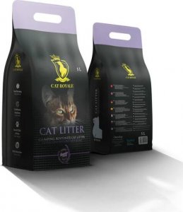 Żwirek dla kota Cat Royale Cat Royale Lawenda żwirek bentonitowy 5l 2