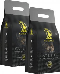 Żwirek dla kota Cat Royale Cat Royale Activated Carbon żwirek bentonitowy 2x5kg 1