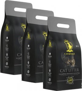 Żwirek dla kota Cat Royale Cat Royale Activated Carbon żwirek bentonitowy 30kg (3x10kg) 1