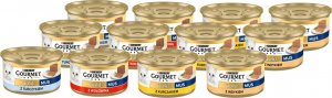 Purina Purina Gourmet Gold mus - mix smaków 12x85g 1