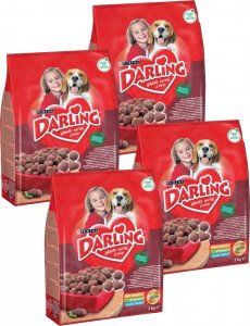 Darling PURINA Darling z pyszną mieszanką wołowiny i kurczaka 4x3kg 1