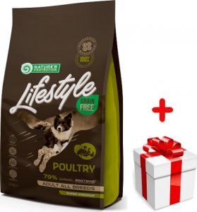 Natures Protection NATURES PROTECTION Lifestyle Poultry Adult All Breeds 1,5kg + niespodzianka dla psa GRATIS! 1
