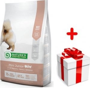 Natures Protection NATURES PROTECTION Mini Junior Poultry 2kg + niespodzianka dla psa GRATIS! 1