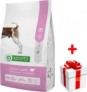 Natures Protection Junior Lamb 2kg + niespodzianka dla psa 3
