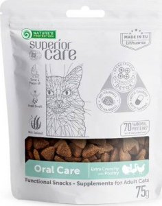 Natures Protection NATURES PROTECTION SC Snacks Oral Care with Poultry Adult Cats 75g 1