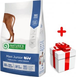 Natures Protection NATURES PROTECTION Maxi Junior 12kg + niespodzianka dla psa GRATIS! 1