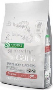 Natures Protection NATURES PROTECTION Superior Care White Dogs Grain Free Salmon Starter All Breeds 1,5kg 1