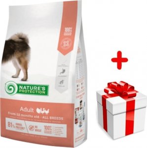 Natures Protection NATURES PROTECTION Medium Adult 12kg + niespodzianka dla psa GRATIS! 1