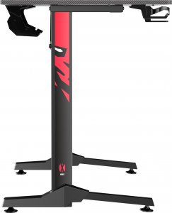 Biurko Diablo Chairs X-Mate 1000 Czarno-Czerwone 100 cmx60 cm 5