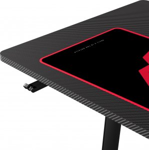 Biurko Diablo Chairs X-Mate 1000 Czarno-Czerwone 100 cmx60 cm 7