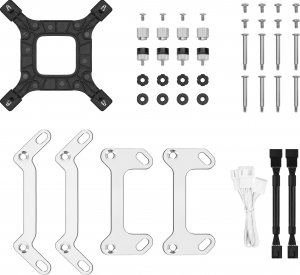 Chłodzenie wodne Deepcool LS520 SE WH (R-LS520-WHAMMM-G-1) 5