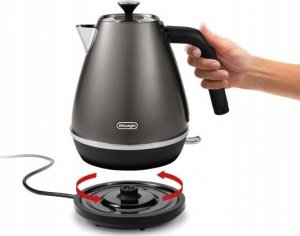 Czajnik DeLonghi Distinta Titanium KBIN2001.TB Szary 4