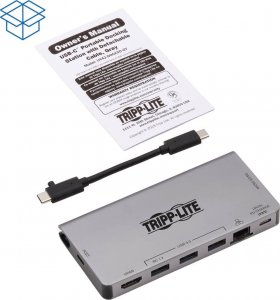 Stacja/replikator Eaton USB-C (U442-DOCK5D-GY) 9