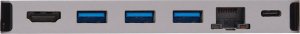 Stacja/replikator Eaton USB-C (U442-DOCK5D-GY) 5