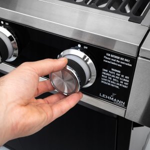 Lehmann Arizona 4+1 Grill ogrodowy gazowy 16 kW 41.5 cm x 70 cm 12