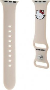 Hello Kitty Hello Kitty HKAWMSCHBLE Apple Watch Strap 38/40/41mm beige/beige strap Silicone Kitty Head 3