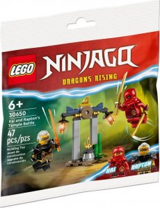 LEGO Ninjago Bitwa Kaia i Raptona w świątyni (30650) 1