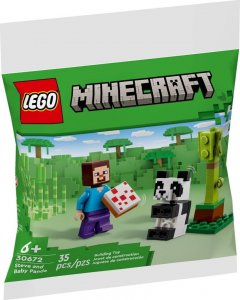 LEGO Minecraft Steve i mała panda (30672) 1