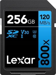 Karta Lexar 800X Pro SDXC 256 GB Class 10 UHS-I/U3 V30 (LSD0800P256G-BNNNG) 1