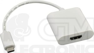 Adapter AV PremiumCord PremiumCord Převodník USB-C na HDMI, rozlišení 4K*2K@30Hz 2