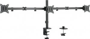 LogiLink LOGILINK BP0173 Triple monitor mount 17-27inch arm length each 658 mm aluminum 1