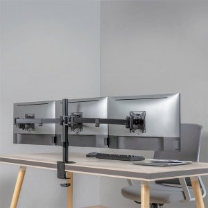 LogiLink Uchwyt biurkowy na 3 monitory 17" - 27" (BP0173) 6