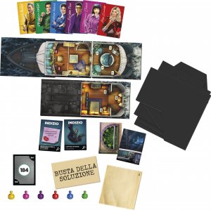 Hasbro CLUEDO Board game Escape SS Disaster (In Finnish lang.) 2