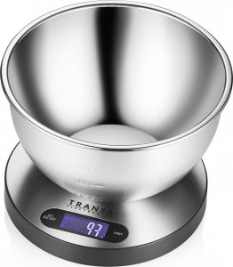 Waga kuchenna Transa Electronics Bowl Scale z miską (TEW-03) 1