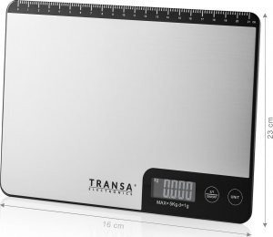 Waga kuchenna Transa Electronics LineScale z linijką (TEW-05) 5